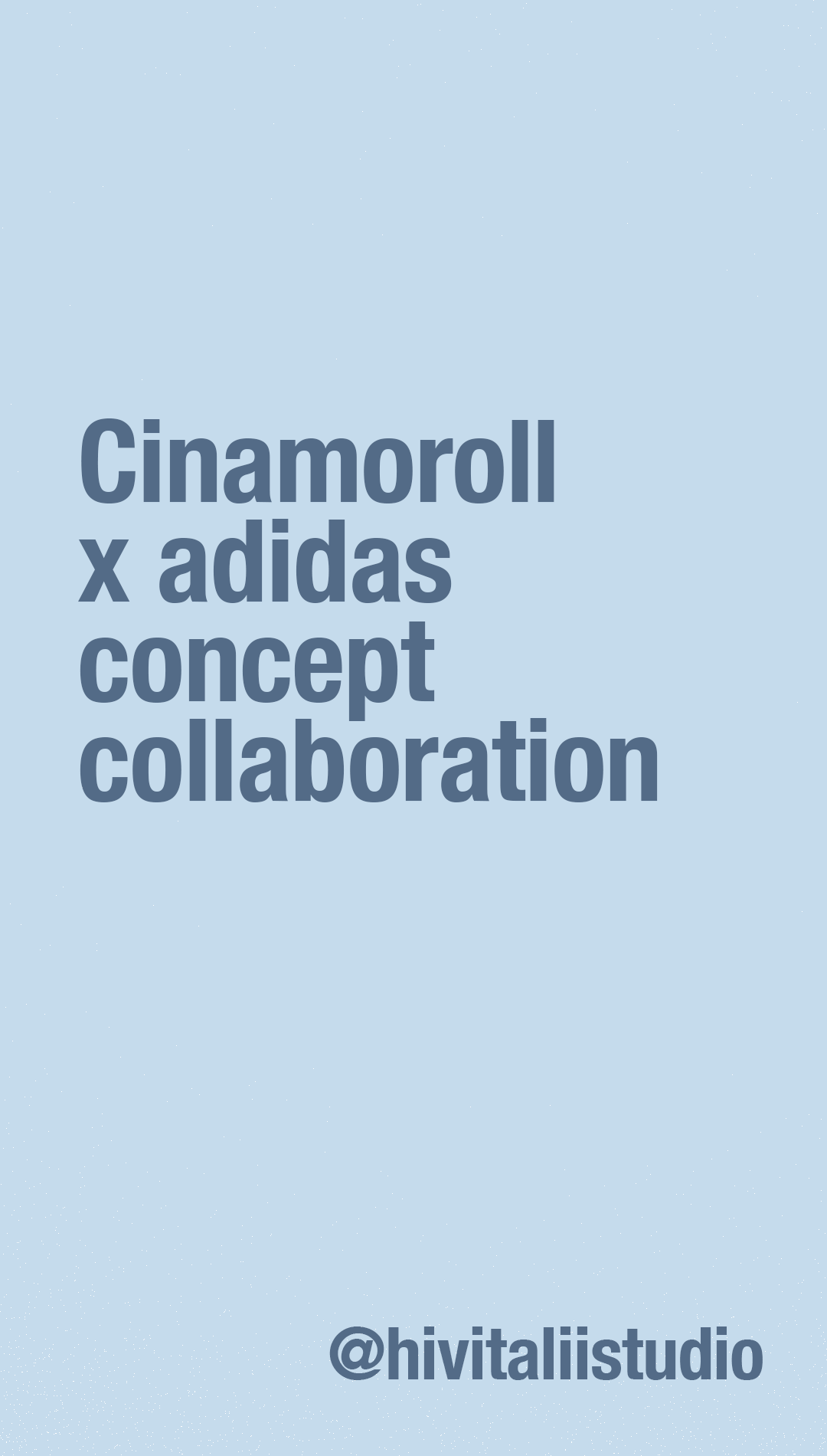 Back view render of the Cinnamoroll x Adidas outfit